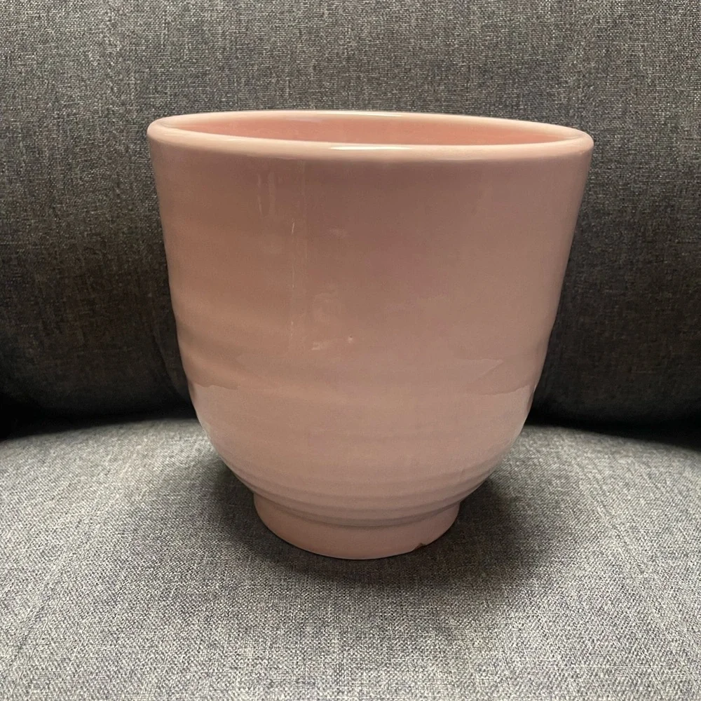Crate & Barrel Elba Blush Planter